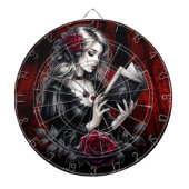 #16 Gotische pret Dartbord (Voorkant)