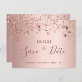 16 gouden sterren van 16de partij, met uitzonderin briefkaart (Voorkant / Achterkant)