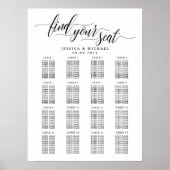 16 Grafiek voor grote weddenschappen op tafel Poster (Voorkant)