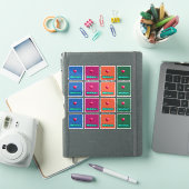 16 Ik hou van webinars Stickers 4 Kleuren (iPad Cover)