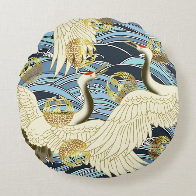 16-inch Zabuton Japans kussen (Voorkant)