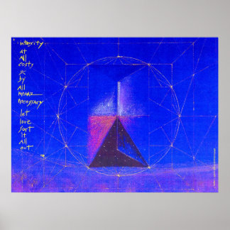 16. INTEGRITEIT TEGEN Poster/afdrukken Poster