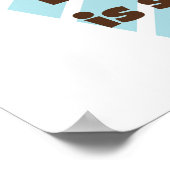 16 is Sweet Birthday T shirten en Gifts Poster (Hoek)