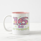 16 is Sweet Tweekleurige Koffiemok (Links)