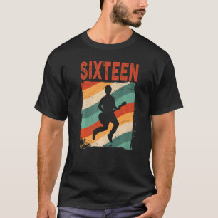 16 jaar oude 16e verjaardag gitaar gitaar t-shirt