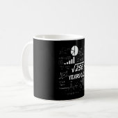 16 jaar oude Bday Geeky Wiskunde 16e verjaardagsca Koffiemok (Voorkant links)