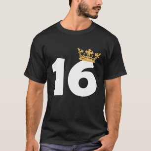 16 jaar oude dag kinderwagen t-shirt