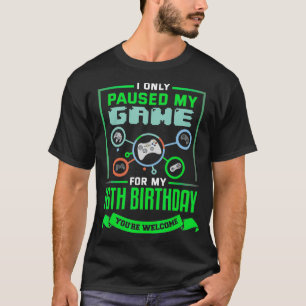 16 jaar oude gamer Birthday Gift 16th BDay Gift Bo T-shirt