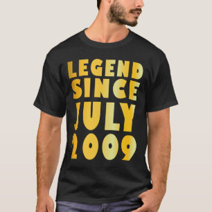 16 Jaar Oude Legende Sinds Juli 2009 16e BiT-Shirt T-shirt