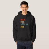 16 jaar oude zestiende geboorte legend sinds septe hoodie (Voorkant volledig)