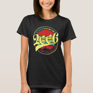 16 Jaar Verjaardag Vintage 2006 16e Verjaardag T-shirt