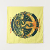 16 jan - Waardeer een Drakendag Wandkleed (Voorkant (horizontaal))