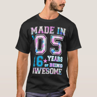16-jarige cadeautjes voor 16e verjaardag van gift t-shirt