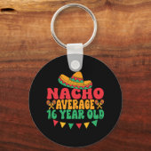 16-jarige Cinco de Mayo 16e geboorte Sleutelhanger (Voorkant)