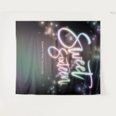 16-jarige Colorful Neon Glow Dark-achtergrond Wandkleed (Voorkant (horizontaal))