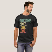 16-jarige jongens sinds juni Geweldige T-shirt (Voorkant volledig)