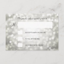 16-jarige RSVP Silver Glitter Lights