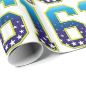 16-jarige ster cadeaupapier (Rol Hoek)