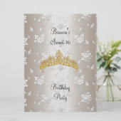 16-jarige uitnodiging 2 (Staand voorkant)