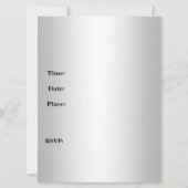 16-jarige uitnodiging roze (Achterkant)