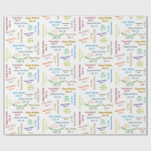 16 juli, cadeaupapier voor cadeautjes (Vlak)