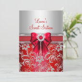 16 koninklijke boodschappen met rode romp en ruitd kaart (Staand voorkant)