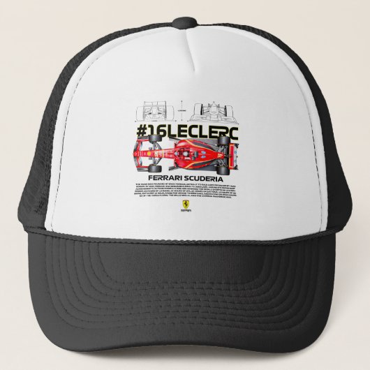 16 leclerc trucker pet (Voorkant)