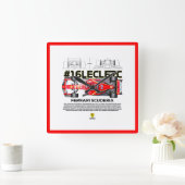 16 leclerc vierkante klok (Huis)