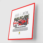 16 leclerc vierkante klok (Hoek)