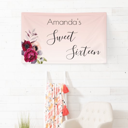 16 lichtroze roze roze roze roodbruin spandoek (Insitu)