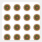 16 Lieveheersbeestje Sticker (Voorkant)