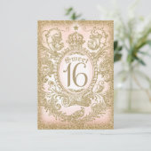 16 maal op een bepaald tijdstip prinses NO RSVP (Staand voorkant)