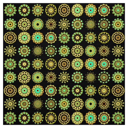 16 Mandalas Stof (Swatch)