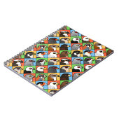 16 Noord-Amerikaanse Raptorprofielen (betegeld) Notitieboek (Linkerzijde)