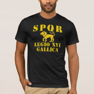 16 Octavian/Augustus' 16th Legion - Roman Lion T-shirt