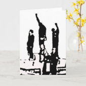 16 oktober 1968 Mexico City, Olympische zomer Kaart (Gele Bloem)