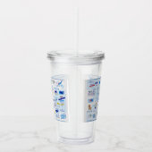 16 Oz Acryltumber "The ABC's of Hope Town" Acryl Drinkbeker (Rechts)