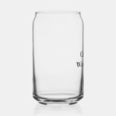 16 oz Bedrukte Glazen Bus (Links)
