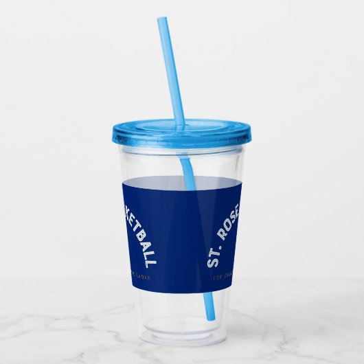 16 oz Cup met deksel Acryl Drinkbeker (Links)