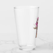 16 oz glazen tumbler Lily the Goat (Rechts)