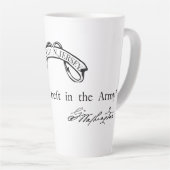 16 oz mok 'Een van de beste...' Washington citaat (Rechterhoek)