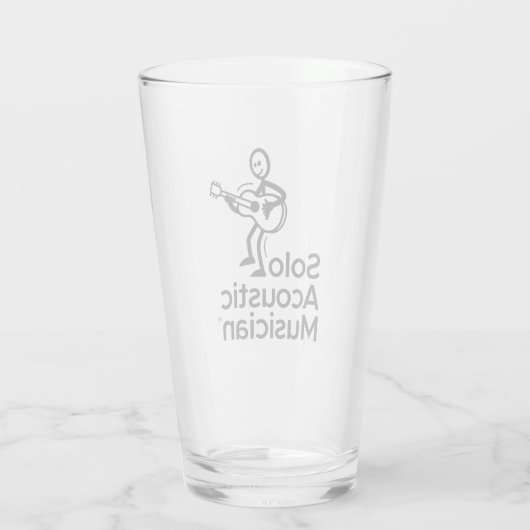 16 oz. Pint Glass SAM Logo Glas (Achterkant)
