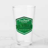 16 oz US CPTED Association Member Beer Glass Glas (Voorkant)