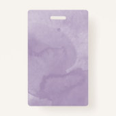 16 Paarse Floral Dress 16 VIP Birthday Badge (Achterkant)