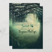 16-partij met ingerichte Forest Green Blue-lampjes Kaart (Voorkant / Achterkant)