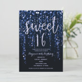 16-partij met ingerichte Star Lights Blue Violet S Kaart (Staand voorkant)