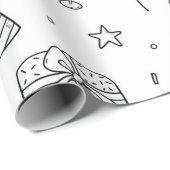 16- patroon van verpakkingspapier op jaarbasis cadeaupapier (Rol Hoek)