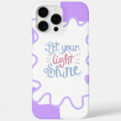 16 pro max phone case with motivational quote (Achterkant)