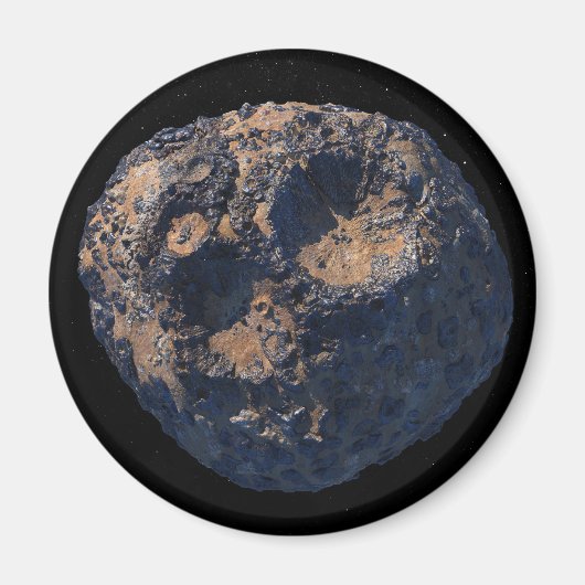 16 Psyche (A852 FA) Magneet (Voorkant)