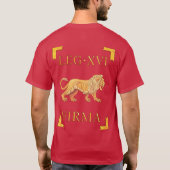 16 Roman Legio XVI Flavia Firma Vexillum T-Shirt (Achterkant)